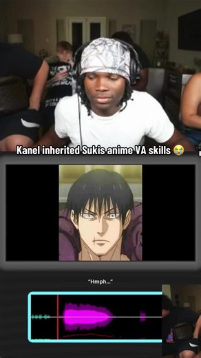 Kanel Joseph voice over JJK clip — Kanel inherited Suki's anime VA skills
