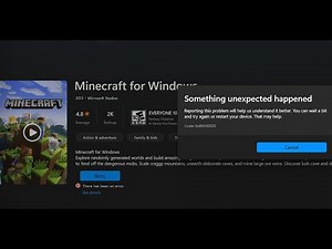 Fix Error Code 0x80242020 When Installing Minecraft For Windows/Launcher On Windows 10/11 PC