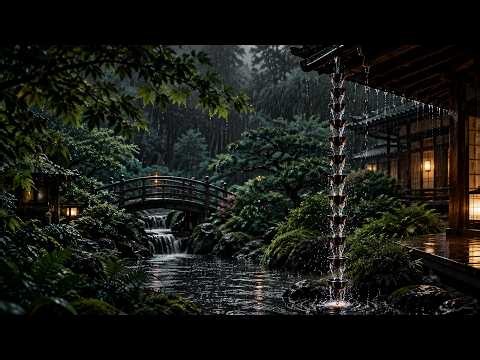 Soothing Rain Sounds for Deep Sleep | Rainy Night White Noise