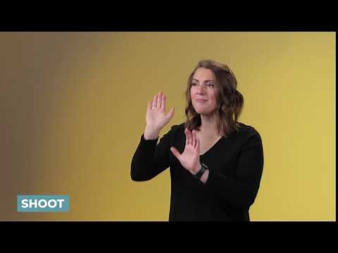 Learn How to Sign Shoot in ASL | LearnHowToSign.org
