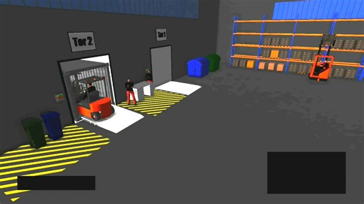 Intralogistik物流仿真使用Simio软件-Demo