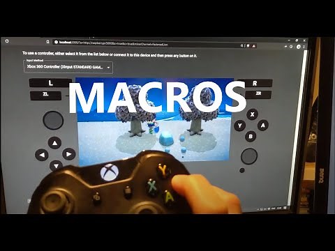 Switch Remoteplay Macro Recording + Playing