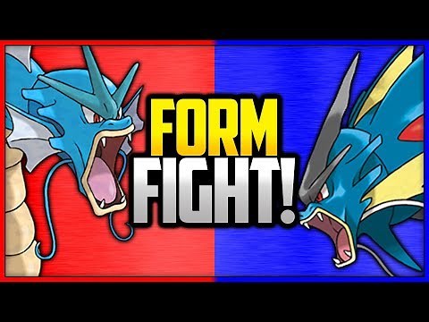 Gyarados vs Mega Gyarados | Pokémon Form Fight