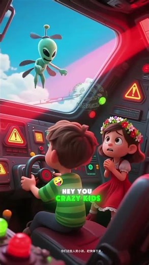 👽🚀 Bro, let's go check out the alien's spaceship!#funny