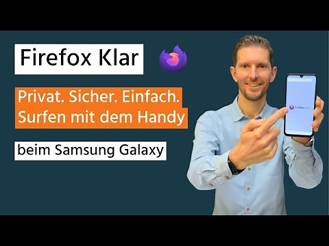 Safe browsing on your mobile phone: How to use Firefox Klar for more privacy (Samsung)