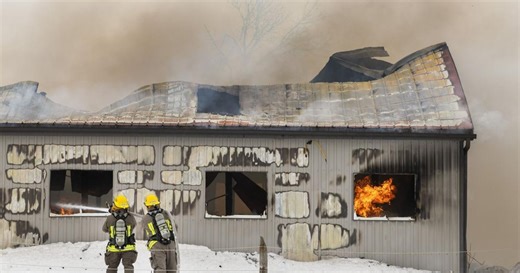 Update: Fire levels commercial shop on Chemong Road