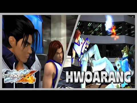 TEKKEN 4 [PS2] Story Mode – Hwoarang Gameplay [4K 60FPS]
