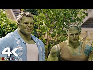 Hulk and His Son Skaar Meet She Hulk and Their Family and Daredevil - She Hulk Ending & Last Scene