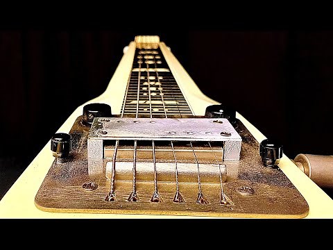 Killer Lap Steel/Slide Guitar lick in Open E tuning - Tutorial