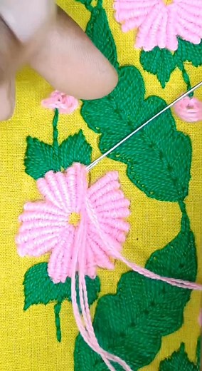 51K views · 876 reactions | Beaded Flower Embroidery Work by Hand | Stitching Garden | Facebook