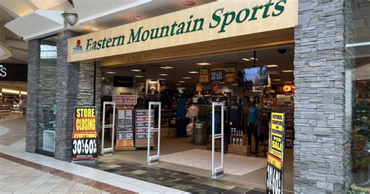 Eastern Mountain Sports to close in Manchester and Peterborough