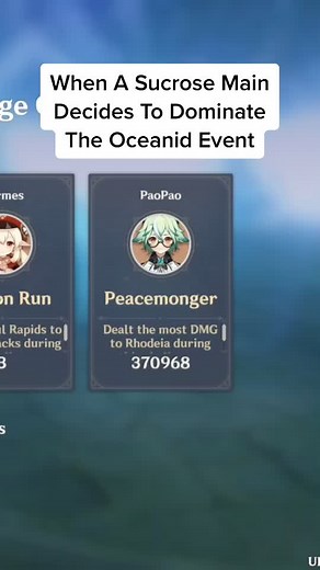 Mastering Sucrose in Genshin Impact Oceanid Event