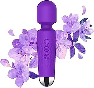 Back Relaxation Massager - Rechargeable Mini Electric Body Massager - for Foot - Arm Muscle Relaxation (Purple)