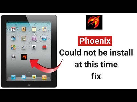 Phoenix could not be installed at this time!Install phoenix jailbreak problem Fix.