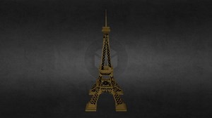 Eiffel Tower Low Poly - Download Free 3D model by Xillute | Dev (@janchristian)