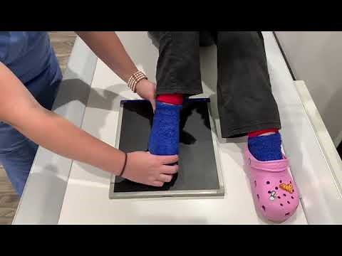 How To Do A Foot X-Ray Technique