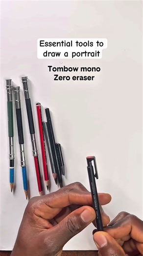 Essential tools to draw a portrait #art #foryoupage #drawingtools