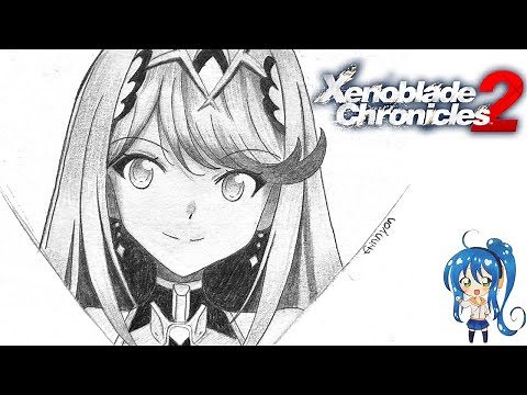 Xenoblade Chronicles - Mythra Drawing