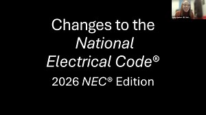 Changes to the National Electrical Code 2026 Edition
