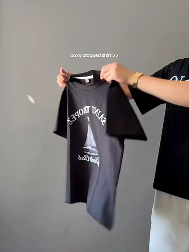 Stylish Boxy Cropped T-Shirts for Men
