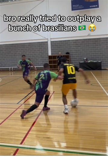 Ngl they got really mad tho 😭 and got away with so many fouls… #futsal #football #futbol #streetfootball #footballer