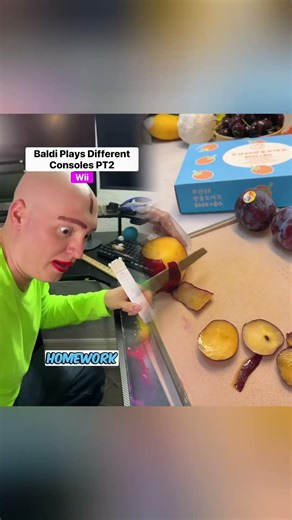 "Baldi Basics Plays Different Consoles PT2 #funny #comedy #relatable #humor #skit"