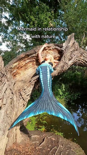 Sometimes, I like to spend time enjoying little things around me. The leaves, the trees, and the sky that might get unnoticed due to the noise of the world.🍃 I also love doing adventures like climbing all the way up a tree, with a mermaid tail🧜‍♀️ What do you like doing for fun? #enchantingmermaid #mermaidtales #mertailor #mermaid #merfolk #mermaiddreams #mermaidvibes #mermaidtail #ukmermaids #nature #fantasycreature #fantasycostume #mermaidcosplay #mermaidadventure #mermaidvibes #mermaidvacat