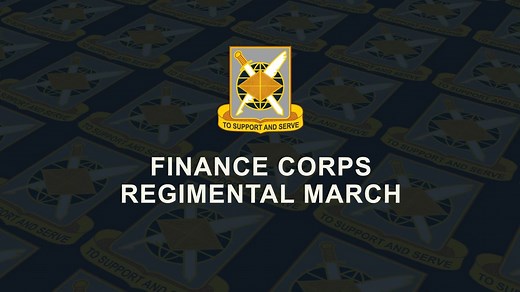 2025 U.S. Army Finance Corps Regimental March