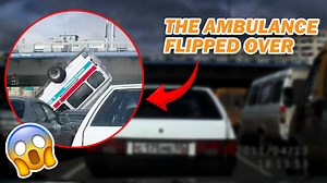 Crazy Car Crash Flip Over💥 | Caught on Cam – Always Be Safe!