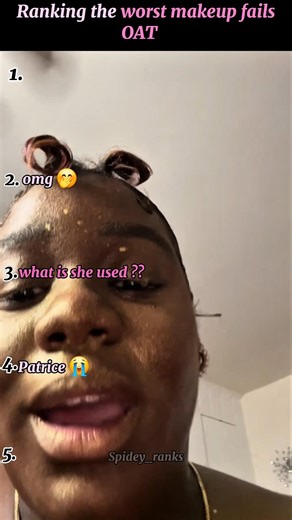 Ranking worst makeup fails OAT 🥰