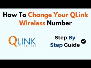How To Change Your QLink Wireless Number