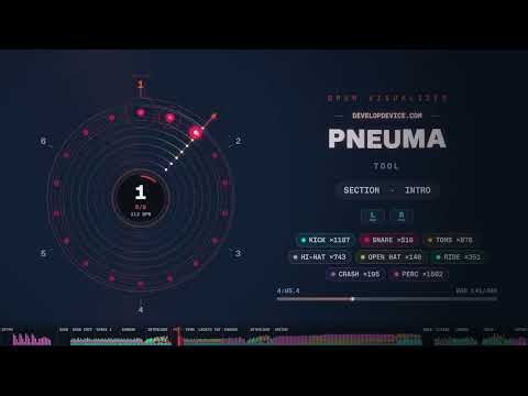 Tool – Pneuma | Every Drum Hit Visualized (5/4 & 6/4 Breakdown)