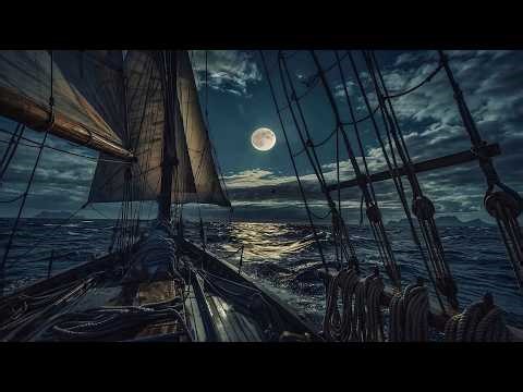 🔴 LIVE | Relaxing Sea Ambience – Old Ship at Sea