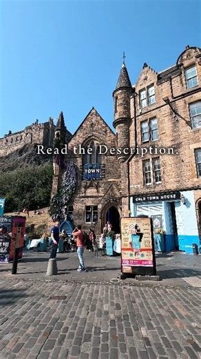 10 Must-Do Things in Edinburgh 🏴󠁧󠁢󠁳󠁣󠁴󠁿 💙 Visit magical Edinburgh Castle 🏰 – start your adventure at the top of the city. Coffee with a castle view ☕👑 – sip while taking in the epic skyline. Explore Grassmarket 🍻🛍️ – history, pubs, and quirky shops. Walk through Victoria Street (Diagon Alley vibes) 🎨🪄 – colorful, winding, perfect for photos. Climb Arthur’s Seat 🌄 – conquer the volcano for panoramic city views. Roam the Royal Mile 🎭🏘️ – street performers, hidden alleys, and endles