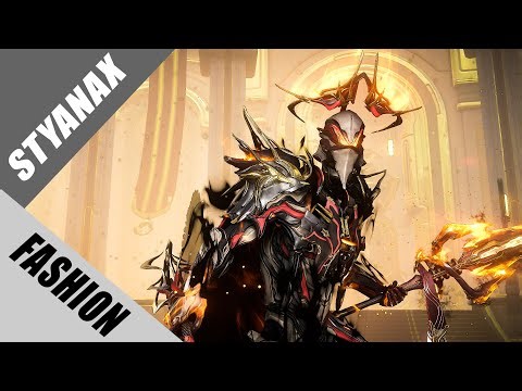 Warframe | Fashion Frame | Styanax : Olympus Fire