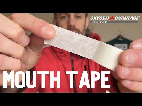 How to TAPE MOUTH | Better SLEEP | Oxygen Advantage