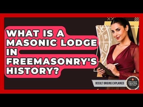What Is A Masonic Lodge In Freemasonry's History? - Occult Origins Explained