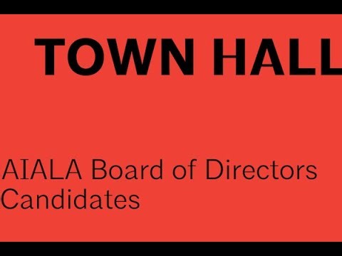 AIA Los Angeles Board of Directors Candidate Town Hall 2026