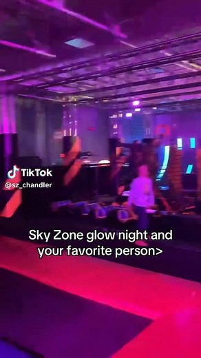 Glow night every Friday 7pm - 9pm and Saturday 8pm - 10pm. Come join the fun at Sky Zone Chandler 🎉🎉🎉 | Sky Zone Chandler
