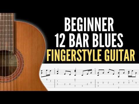 Beginner Blues Fingerstyle Guitar Tab | Learn 3 Essential 12-Bar Blues Patterns Now