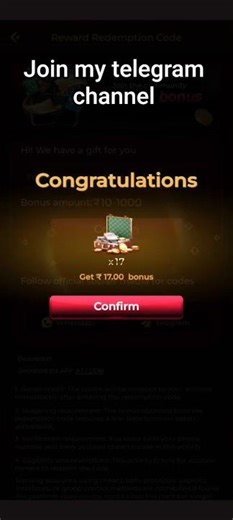 😱 A77 Game Free Gifts Code Kaise Melliga Telegram Channel Join
