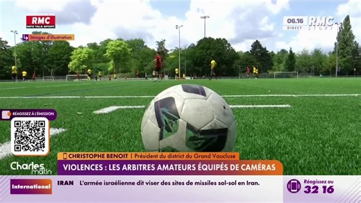 Violences foot amateur: "Les résultats des caméras embarquées sur les arbitres sont prometteurs"