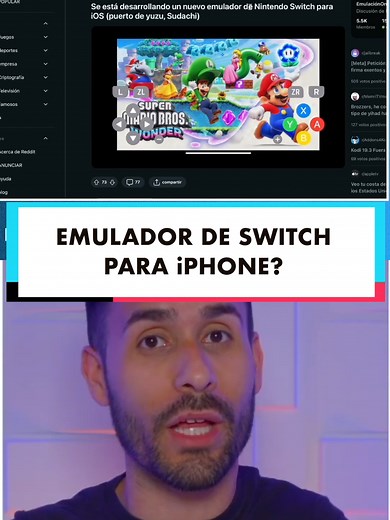 ¿Veremos un EMULADOR de Nintendo Switch para el iPhone? #delta #iphone #ios #apple #appstore #nintendoswitch #nintendowii