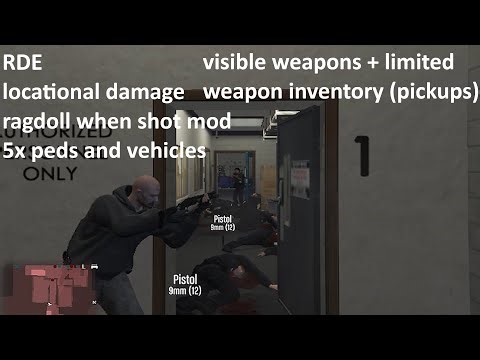 gta 5 assortment of realism mods testing