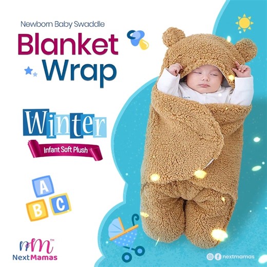 3 comments | Newborn Baby Swaddle Blanket Wrap | Winter Infant Soft...