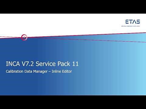 INCA V7.2 - CDM - Inline Editor