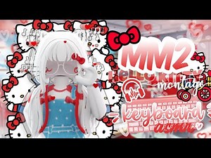 ˗ˏˋ Playing MM2 as Hello Kitty + Keyboard ASMR ! ✧.* ˊˎ- !Roblox Murder Mystery 2!