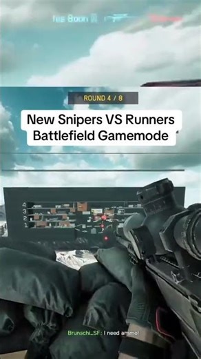 New Snipers VS Runners battlefield gamemode #BF6 #Battlefield #gameplay