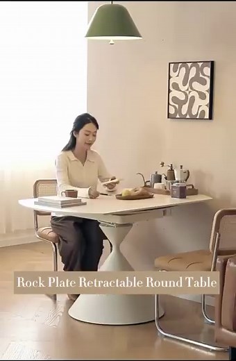 21K views · 33 reactions | Rock Plate Retractable Round Table– the...