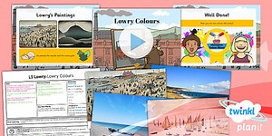 Art: LS Lowry: Lowry Colours KS1 Lesson Pack 2